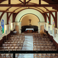Simulation der Entwürfe für die Kirche in Noirmoutiers